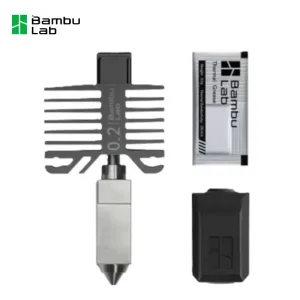 Hotend y Boquilla Bambu Lab Acero Inoxidable P1/X1 series de 0.2 mm