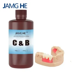 Resina 3D Dental para coronas y puentes Provisionales 1kg Jamg He